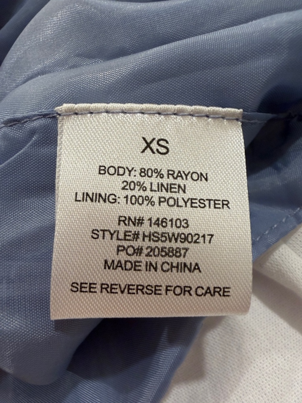 Hippie Rose Blue and White Striped Sleeveless Vest Size XS - Picture 6 of 8